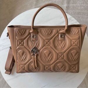 Valentino Orlandi Large Quilted Tote